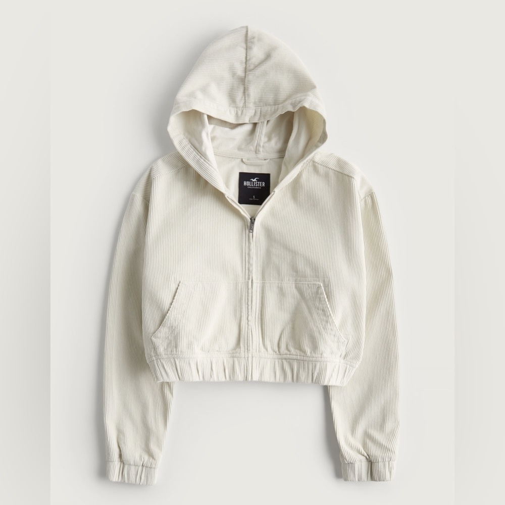 Hooded Zip Up Fall Jacket - Picture 3 of 6